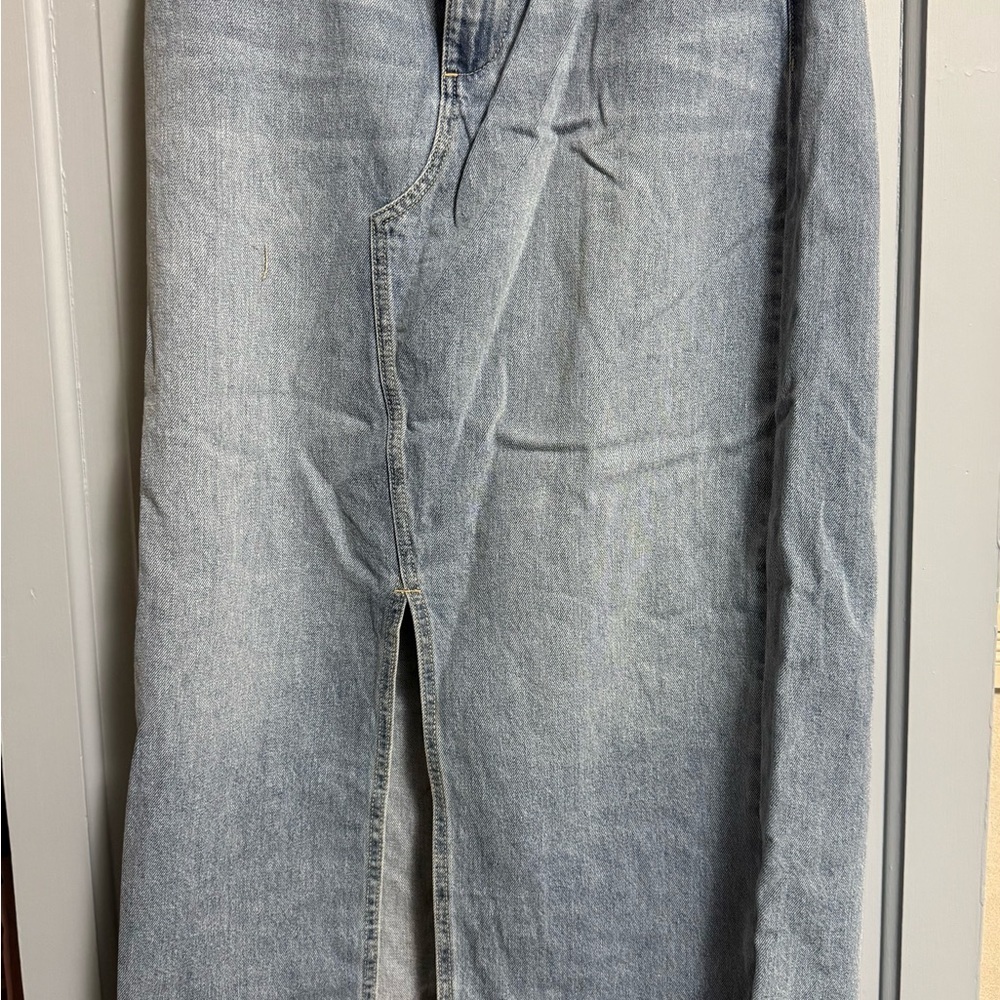 Kut Maxi denim skirt